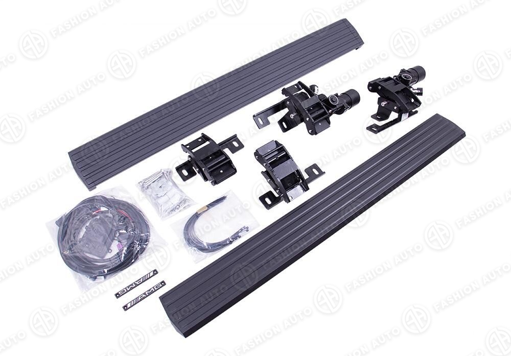 Пороги выдвижные Mercedes G-Class W463 A ( W464 ) короткие толстые