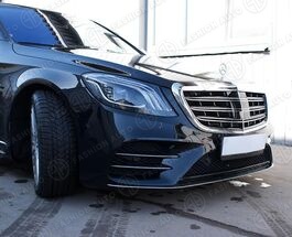 Обвес AMG пакет Mercedes S-Class W222 рестайлинг с решеткой радиатора