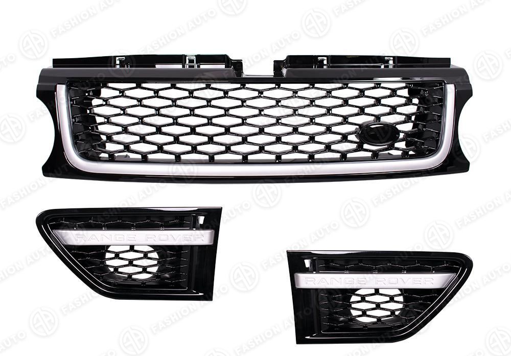 Решетка с жабрами Autobiography Range Rover Sport 1 L320 вариант № 4