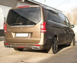 Задний бампер Maybach 222 Mercedes Vito W447