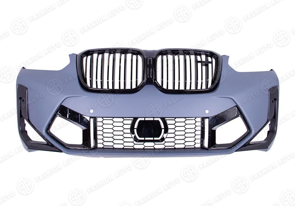Передний бампер F97 BMW X3 G01 рестайлинг