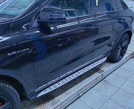 Пороги Mercedes GLE Coupe C292 с подсветкой