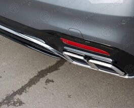 Диффузор с насадками 63 AMG Mercedes S-Class W222 рестайлинг