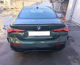 Диффузор с насадками M440I BMW 4 series G22 черный