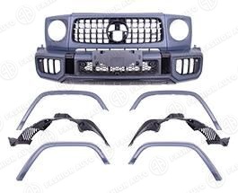 Обвес 63 AMG W465 на Mercedes G-Class W463 A W464 черный