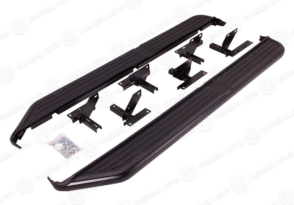 Пороги Land Rover Discovery 4 L319 черные