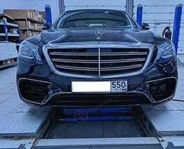 Решетка радиатора 63 AMG Mercedes S-Class W222 хром