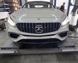 Передний бампер 63 AMG Mercedes S-Class Coupe C217