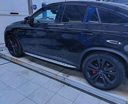 Пороги Mercedes GLE Coupe C292 с подсветкой