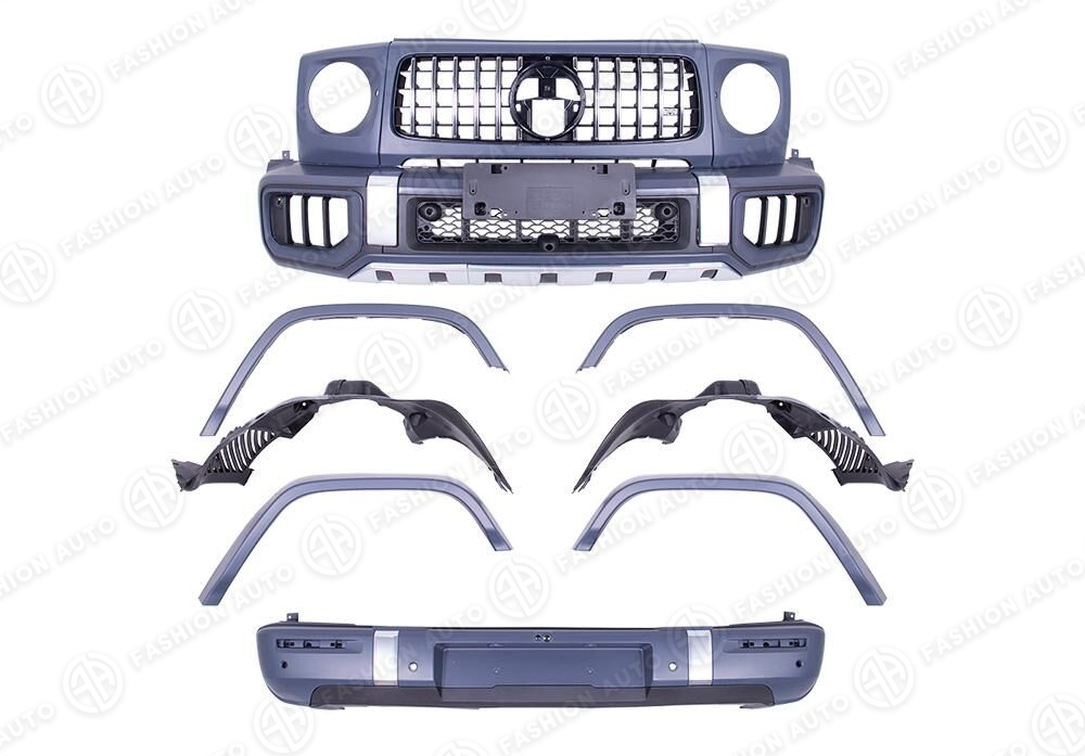 Обвес 63 AMG W465 на Mercedes G-Class W463 A W464 хром полный