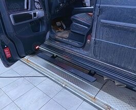 Пороги выдвижные Mercedes G-Class W463 A ( W464 ) короткие