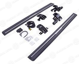 Пороги выдвижные Mercedes G-Class W463 A ( W464 ) длинные с логотипом AMG