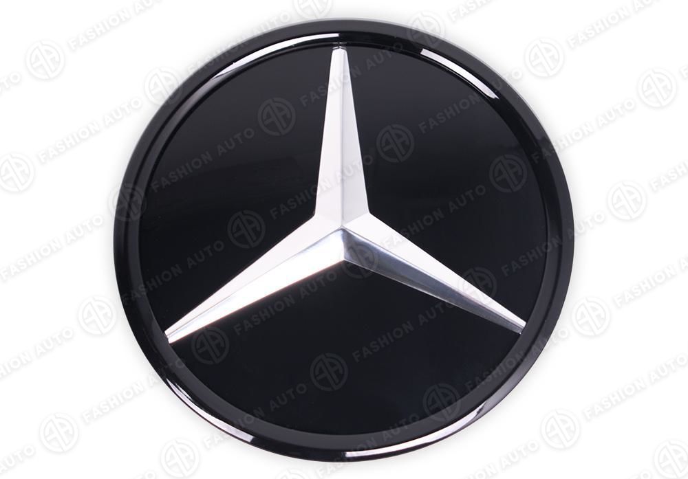 Эмблема звезда Mercedes C-Class W205 Coupe черная