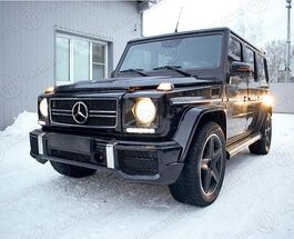 Решетка радиатора 63 AMG Mercedes G-Class W463 хром