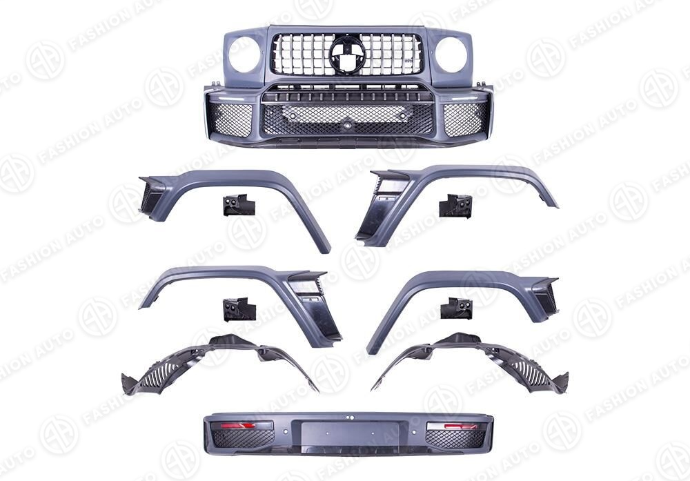 Обвес Brabus W465 на Mercedes G-Class W463 A W464 хром решетка