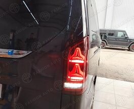 Фонари светодиодные Mercedes V-Class красные